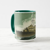 Mug Navire de guerre - assourdissant (Devant gauche)