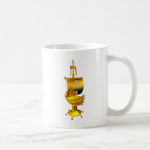 Mug navire d'or