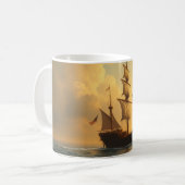 Mug Navire Doré (Devant gauche)