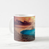 Mug Navire et requin dans la bouteille (Devant gauche)