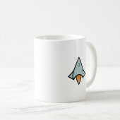 Mug Navire spatial rétro (Devant droit)