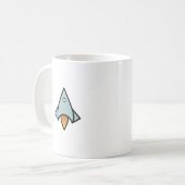 Mug Navire spatial rétro (Devant gauche)