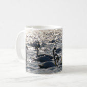 Mug Navires en groupe sur l'eau avec glissement (Devant gauche)