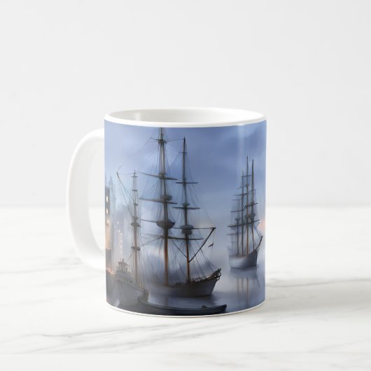 Mug Navires fantômes (Devant gauche)