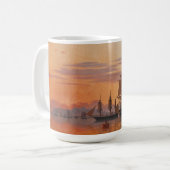 Mug Navires sur le Tage | Carl Dahl (Devant gauche)