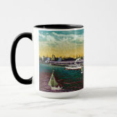 Mug Navy Pier Chicago 1920's Watercolor Art Windy City (Gauche)