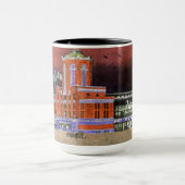 Mug Navy Pier Chicago 1920's Watercolor Art Windy City (Centre)