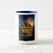 Mug Navy USN Veteran (Centre)