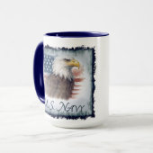 Mug Navy USN Veteran (Devant gauche)