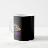 Mug Nawlins New Orleans Cityscape Mardi-gras Souvenir (Devant gauche)