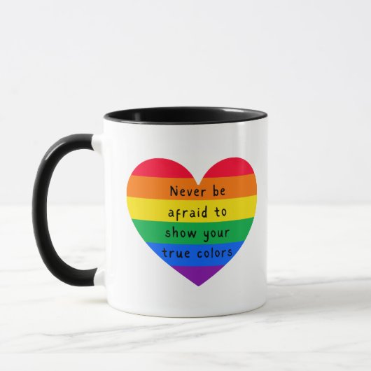 Mug N'ayez jamais peur (Gauche)