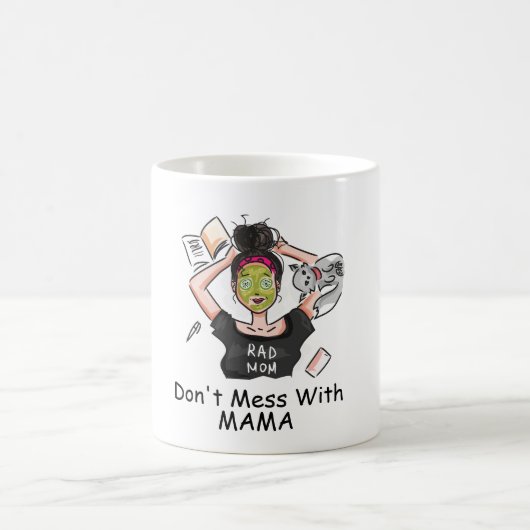 Mug N'ayez pas de mal avec maman (Centre)