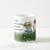 Mug N'ayez pas peur de la vie - Citation inspirante (Centre)