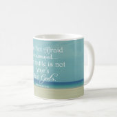 Mug N'ayez pas peur Verset Bible (Devant droit)