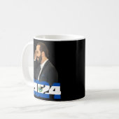 Mug Nayib Bukele Presidente De El Salvador 2024 (Devant gauche)
