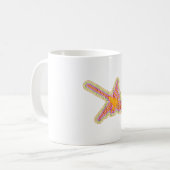 Mug Nazca Lignes Colibri Avec Effet Papier Rincé (Devant gauche)