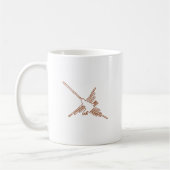 Mug Nazca Lines Croquis de colibris (Gauche)