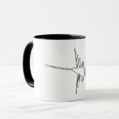 Mug Nazca Pérou oiseau ancien géoglyphe symbole mystèr (Devant gauche)