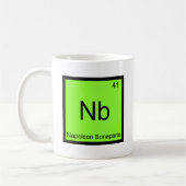 Mug Nb - Napoléon Bonaparte Élement de Chimie Drôle T (Gauche)
