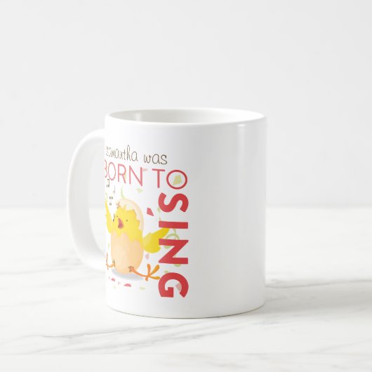 Mug Né À Ching Chick (Devant gauche)