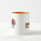 Mug Né à cycle vintage (Centre)