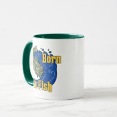 Mug Né à Fish Fishing TShirt (Devant gauche)