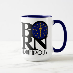 Mug NÉ à Indianapolis 15 Oz