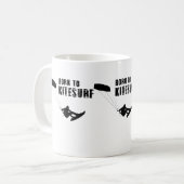 MUG NÉ À KITESURF (Devant gauche)