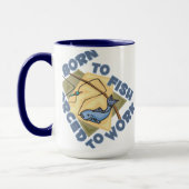 MUG NÉ À POISSON FORCÉ À TRAVAILLER (Gauche)