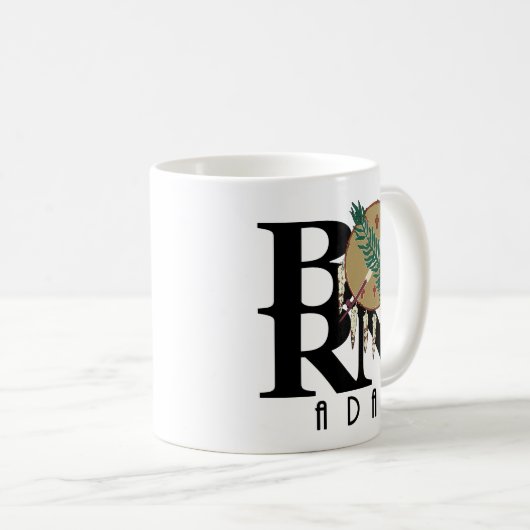 Mug NÉ Ada Oklahoma 11oz (Devant droit)