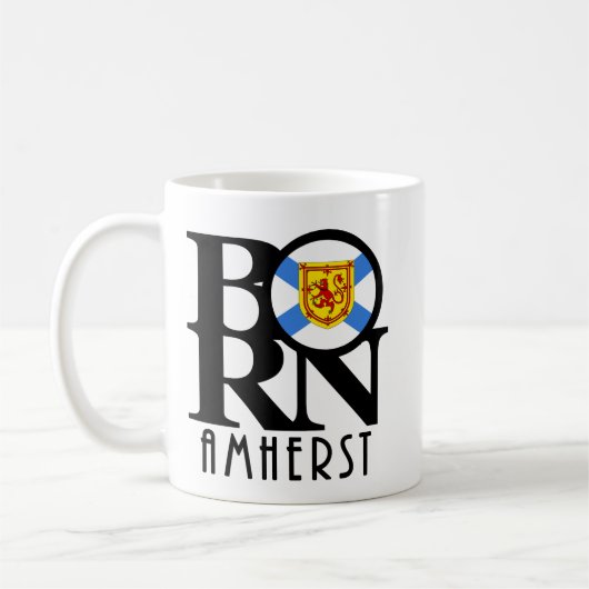 Mug NÉ Amherst NS 11oz (Gauche)