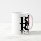Mug NÉ Aspen Colorado 11oz (Devant droit)