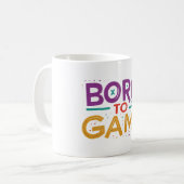 Mug Né au jeu (Devant gauche)