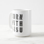 Mug Né avec du Sisu (Devant gauche)