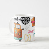 Mug ne cessez jamais de lire, faites-le (Devant gauche)