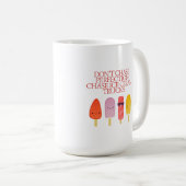 Mug Ne cherchez pas la perfection (Devant droit)