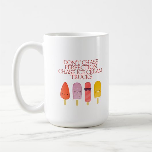Mug Ne cherchez pas la perfection (Gauche)