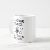 Mug Ne Connaissant Pas Les Mots (Devant gauche)