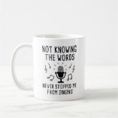 Mug Ne Connaissant Pas Les Mots (Gauche)