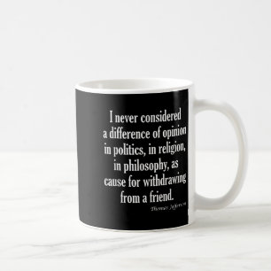 Mug Ne Considérez Jamais La Différence En Politique, R