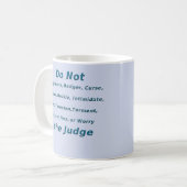 Mug Ne contrariez pas le juge (Devant gauche)