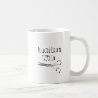 Mug Ne courez pas avec des ciseaux