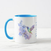 Mug Ne craignez pas, Écriture Isaïe Dragonfly Aquarell (Gauche)
