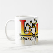 Mug Ne craignez pas le pingouin (Gauche)