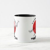 Mug Ne crains pas | Motivation de Trader | Samouraï (Centre)