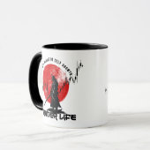 Mug Ne crains pas | Motivation de Trader | Samouraï (Devant gauche)