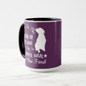 Mug Né dans l'année chinoise du chien signe Zodiac (Devant gauche)