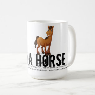 Mug Né dans l'année du Cheval