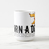 Mug Né dans l'année du chien (Centre)