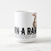 Mug Né dans l'année du lapin (Centre)